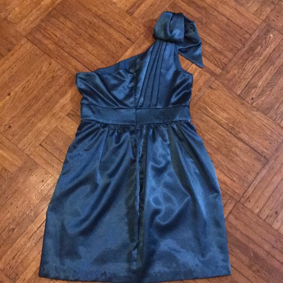 Blue Green Dress - Picture 2 of 4